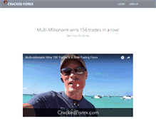 Tablet Screenshot of crackedforex.com